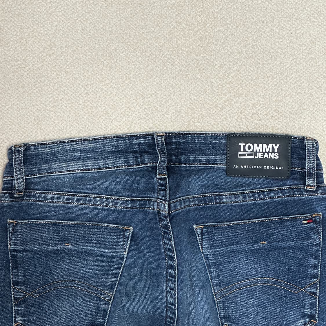 타미 진스 슬림 테이퍼드 데님 팬츠 상품이미지4