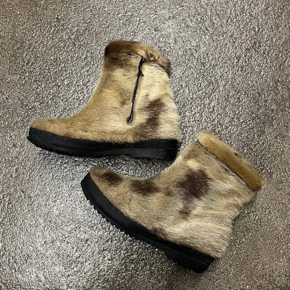 70s 빈티지 리얼 퍼 부츠 (240) 상품이미지2