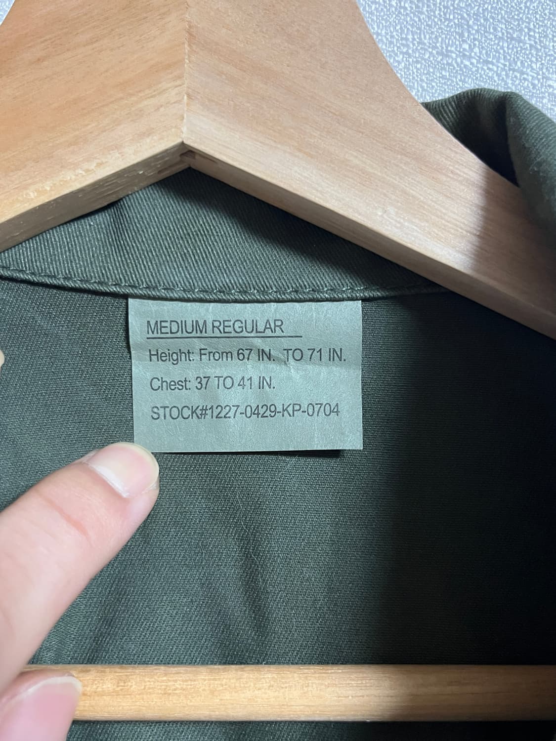 공용 로스코 밀리터리 야상 자켓 점퍼 M 상품이미지5