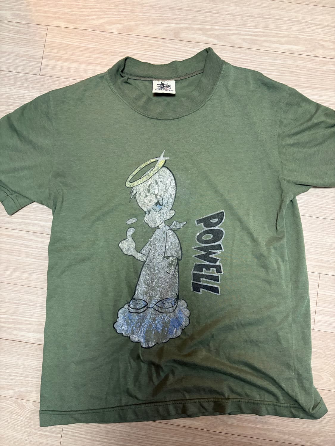 Made in usa 스투시 부틀렉 티셔츠 상품이미지1