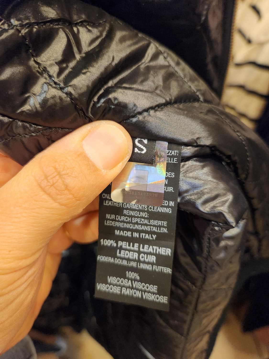 필립플레인 블랙 가죽 후드 조끼 상품이미지9