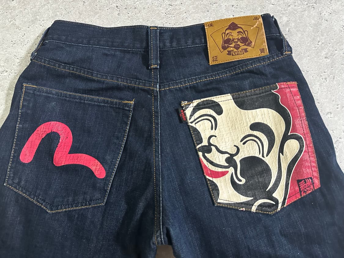 00s EVISU 올드스쿨 데님 팬츠 /707 상품이미지4