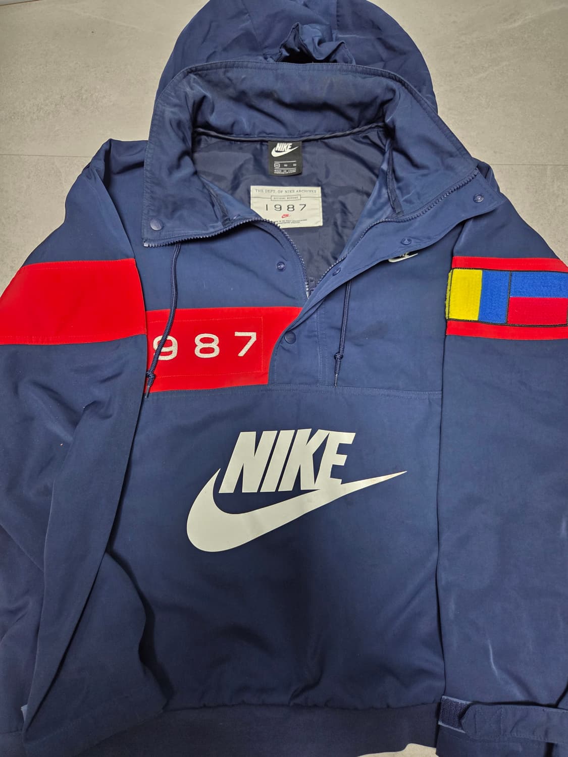 나이키 1987 아카이브 리이슈 보일러룸 아노락 상품이미지1