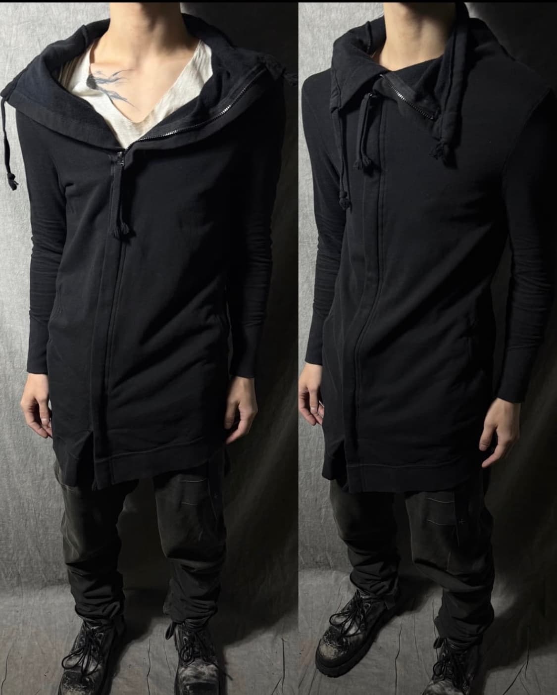 First Aid to the Injured Asymmetric zip 상품이미지1