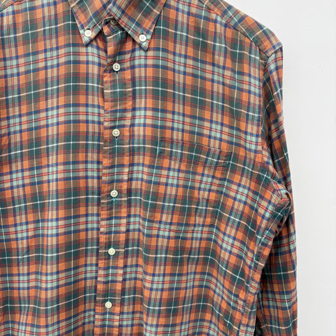 빈티지 제이프레스 체크 셔츠 남방 남성M 상품이미지2