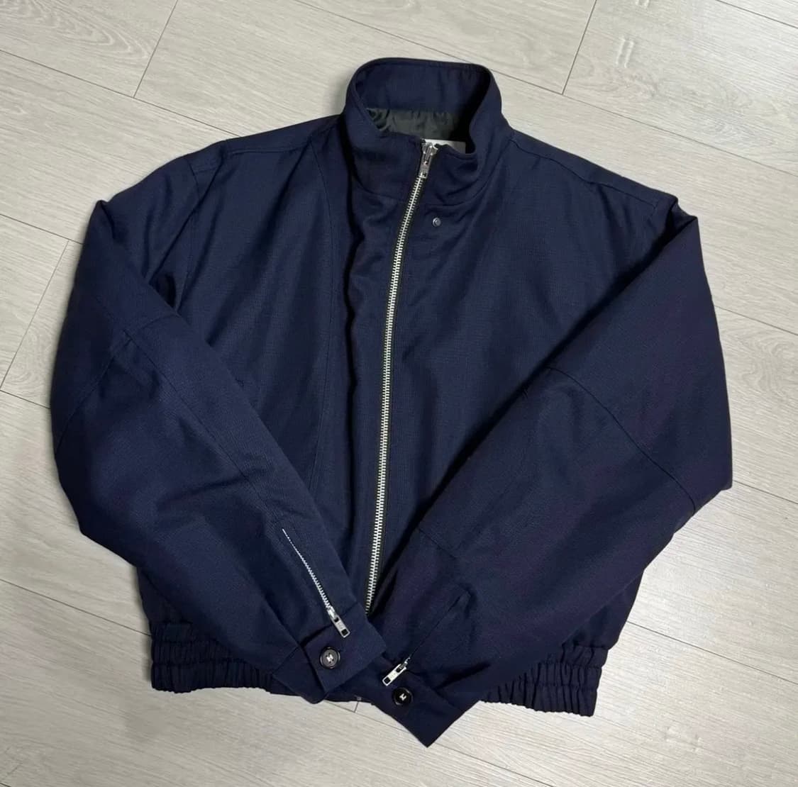 [2] 알렌느 샘플 체크 봄버 자켓 판매합니다. 상품이미지2