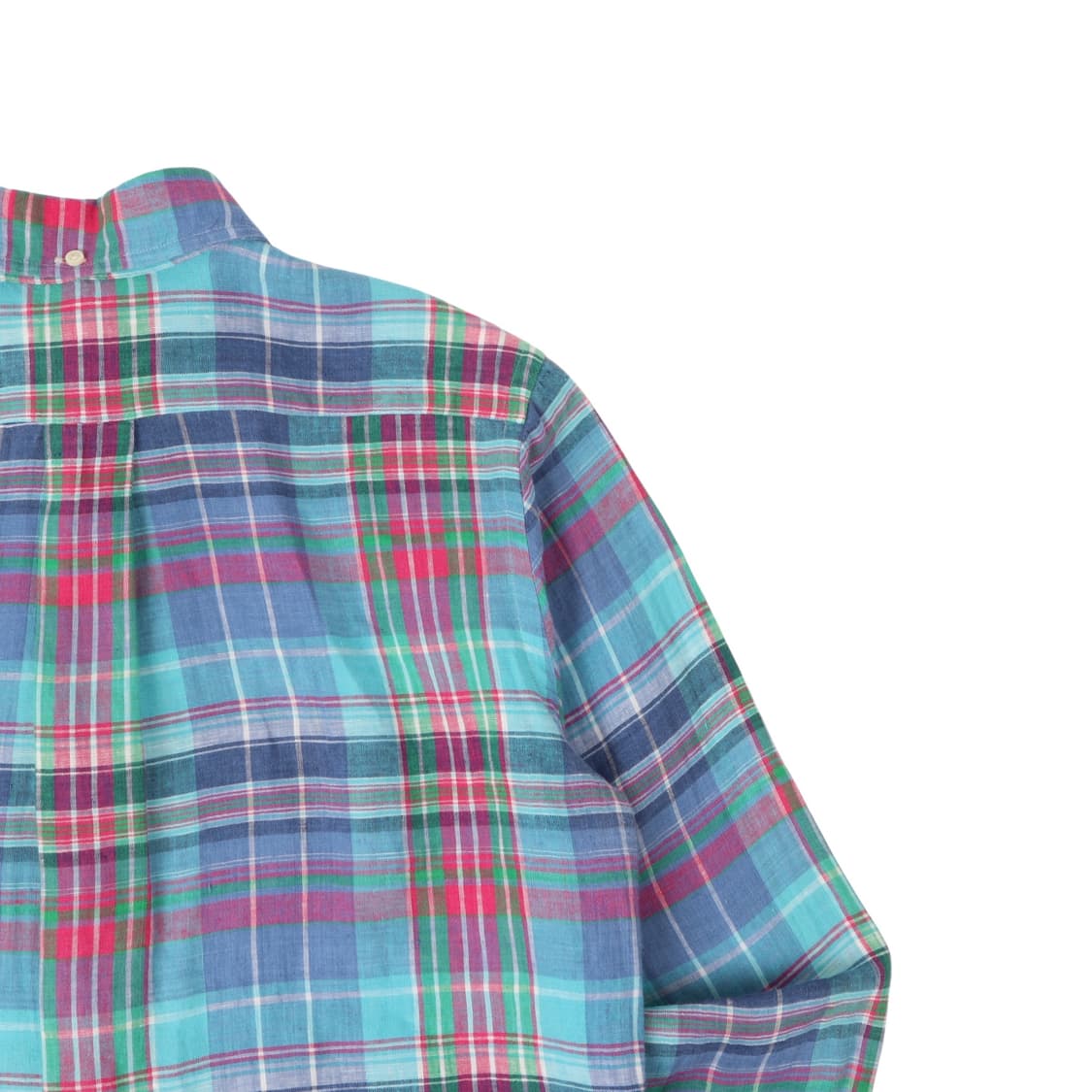 폴로 랄프로렌 린넨 마드라스 체크 셔츠 상품이미지6