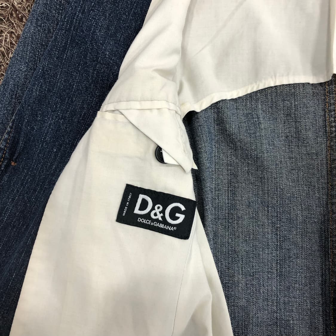 돌체앤가바나 데님 블레이저 자켓  상품이미지5