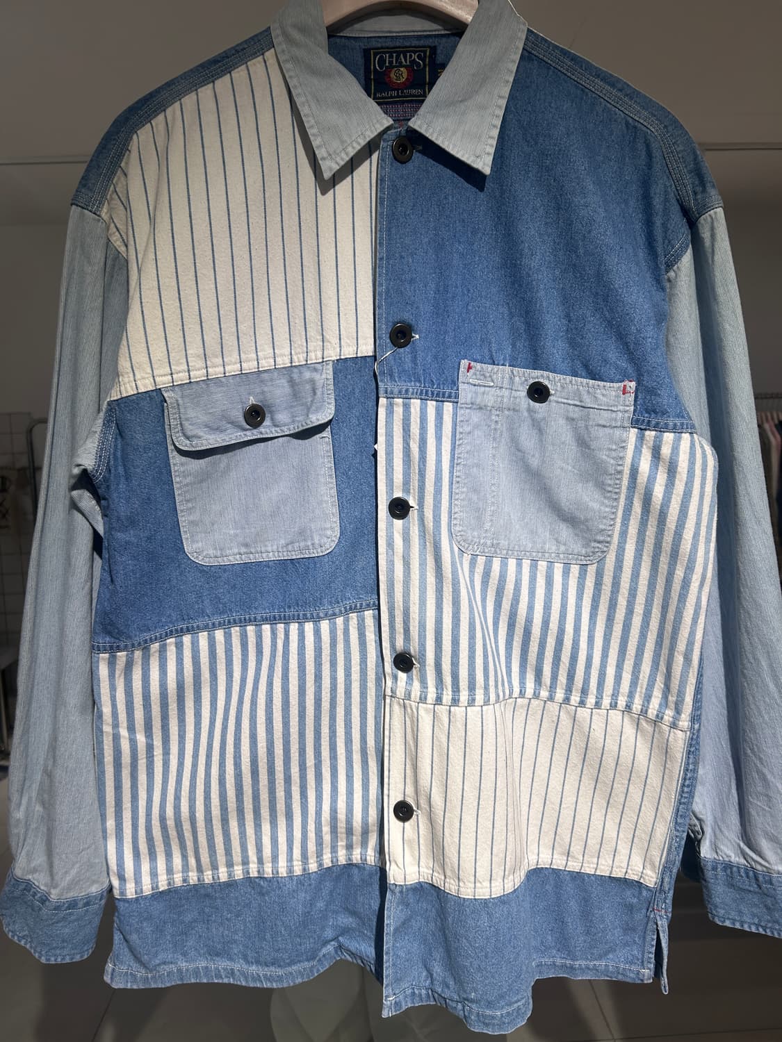 Chaps ralph lauren patchwork shirt 상품이미지3