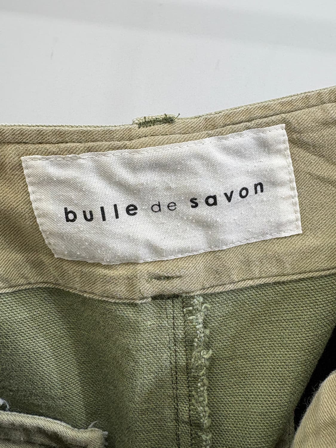 BULLE DE SAVON (Made in Japan) 데님팬츠 상품이미지6