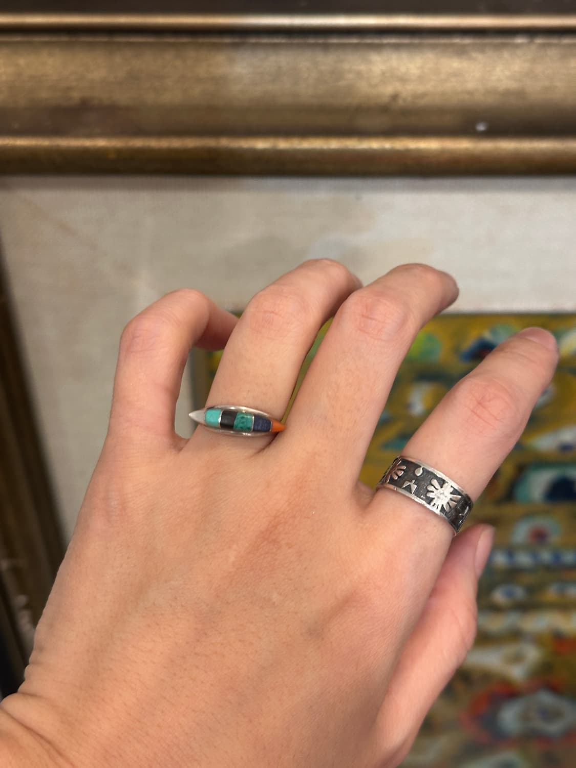 Vintage 925silver ring 상품이미지5