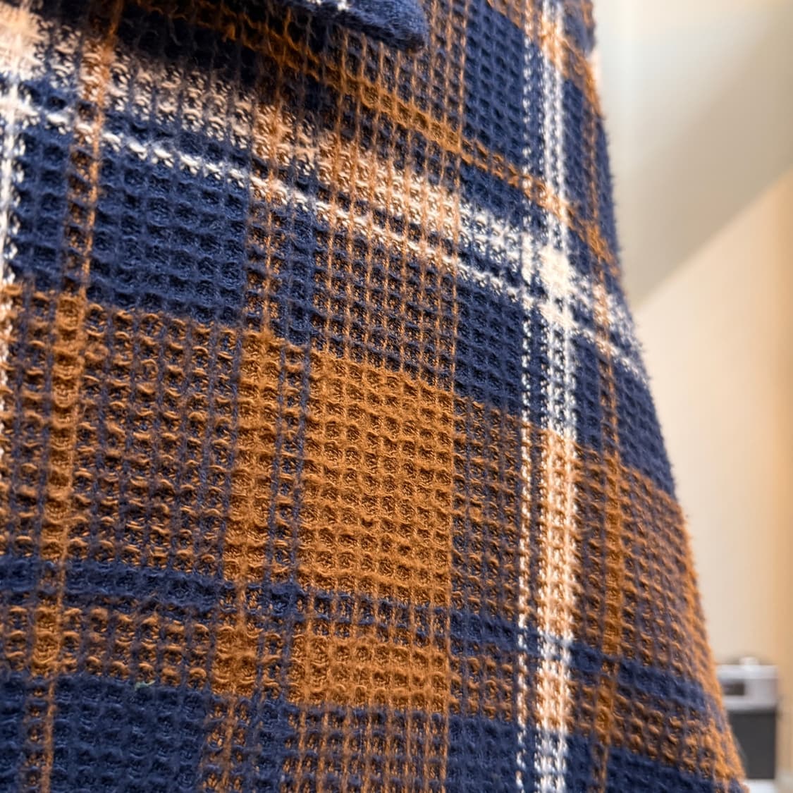 남이서팔 SOUTH2 WEST8 루즈핏 스모키 플란넬패턴 셔츠 자켓 XL 상품이미지4