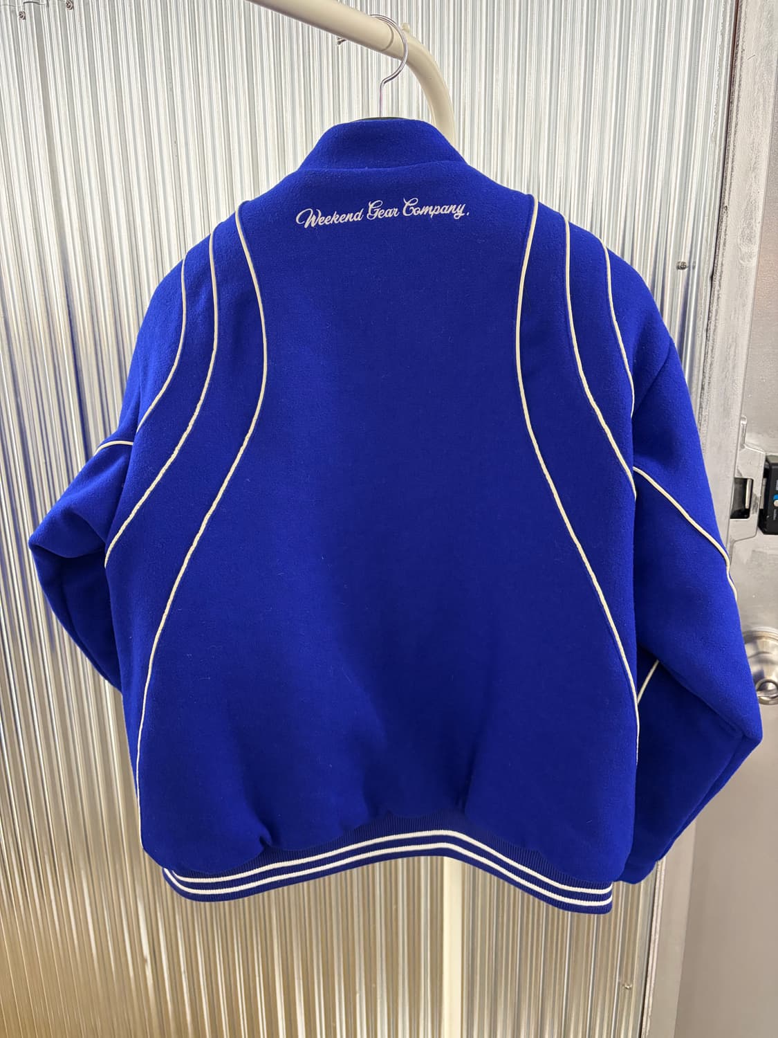 WKNDRS 위켄더스 wavy pipe wool jacket M 상품이미지4