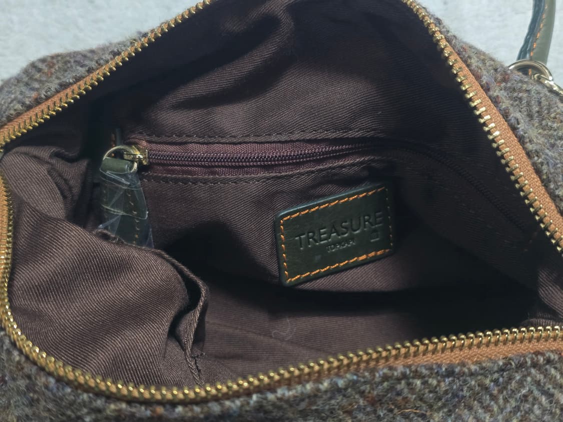 해리스 트위드 울 토트 크로스백 상품이미지6