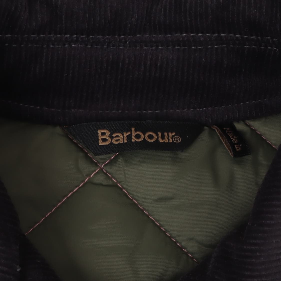 바버 라이트 핑크 deveron 퀄팅 자켓 상품이미지8