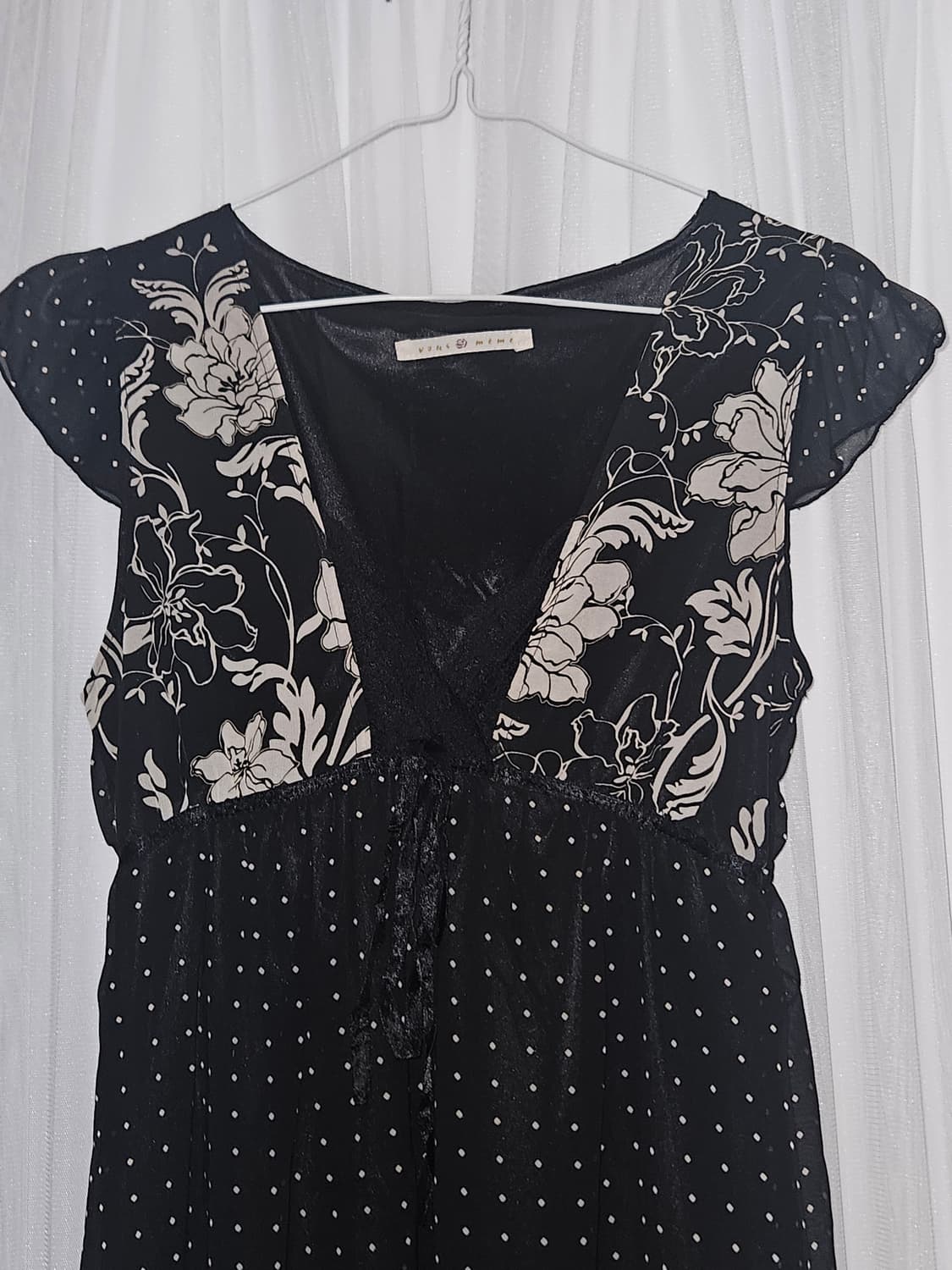 vous meme 빈티지 플라워 슬립 원피스 니혼진 공겜여주 히메갸루 상품이미지2