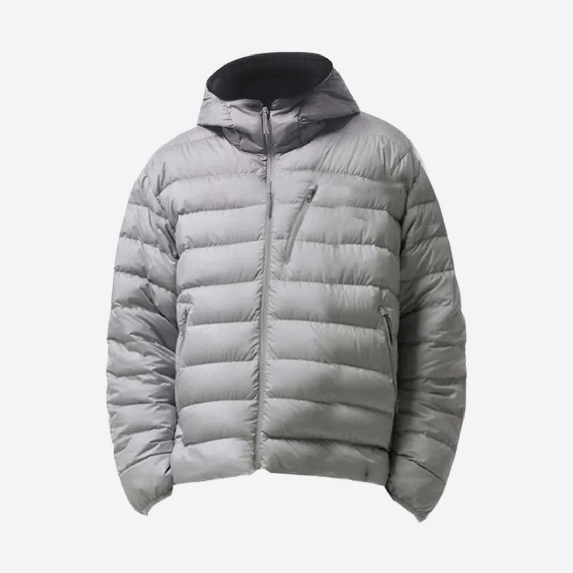 무신사 스탠다드 시티 레저 후디드 라이트 다운 재킷 라이트 그레이 상품이미지1