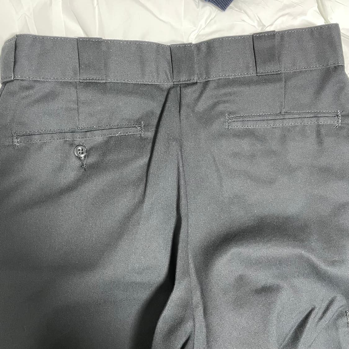 디키즈 루즈 핏 더블니 워크 팬츠 블랙 85283 상품이미지3