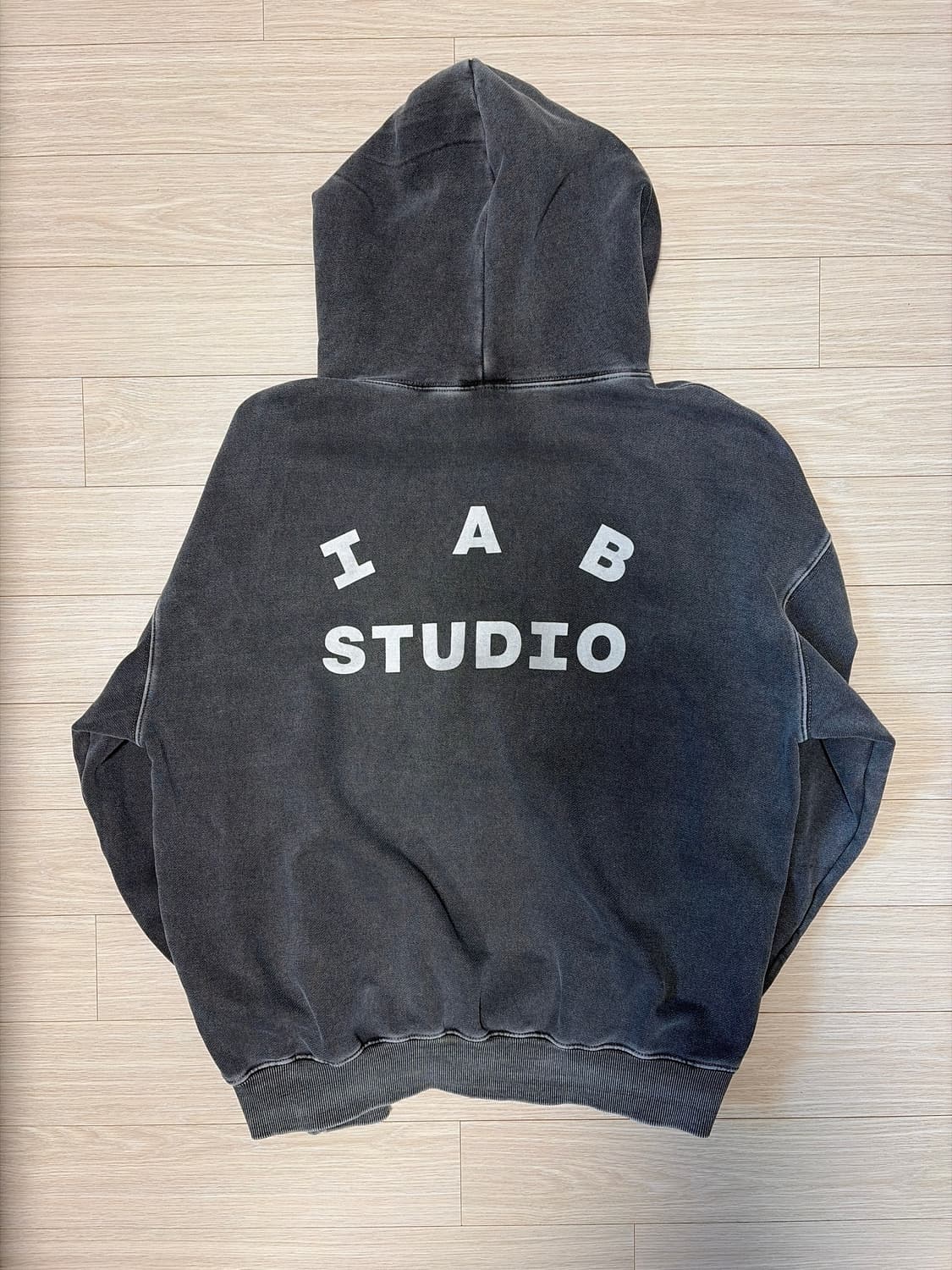IAB Studio Pigment Hoodie Black 상품이미지2