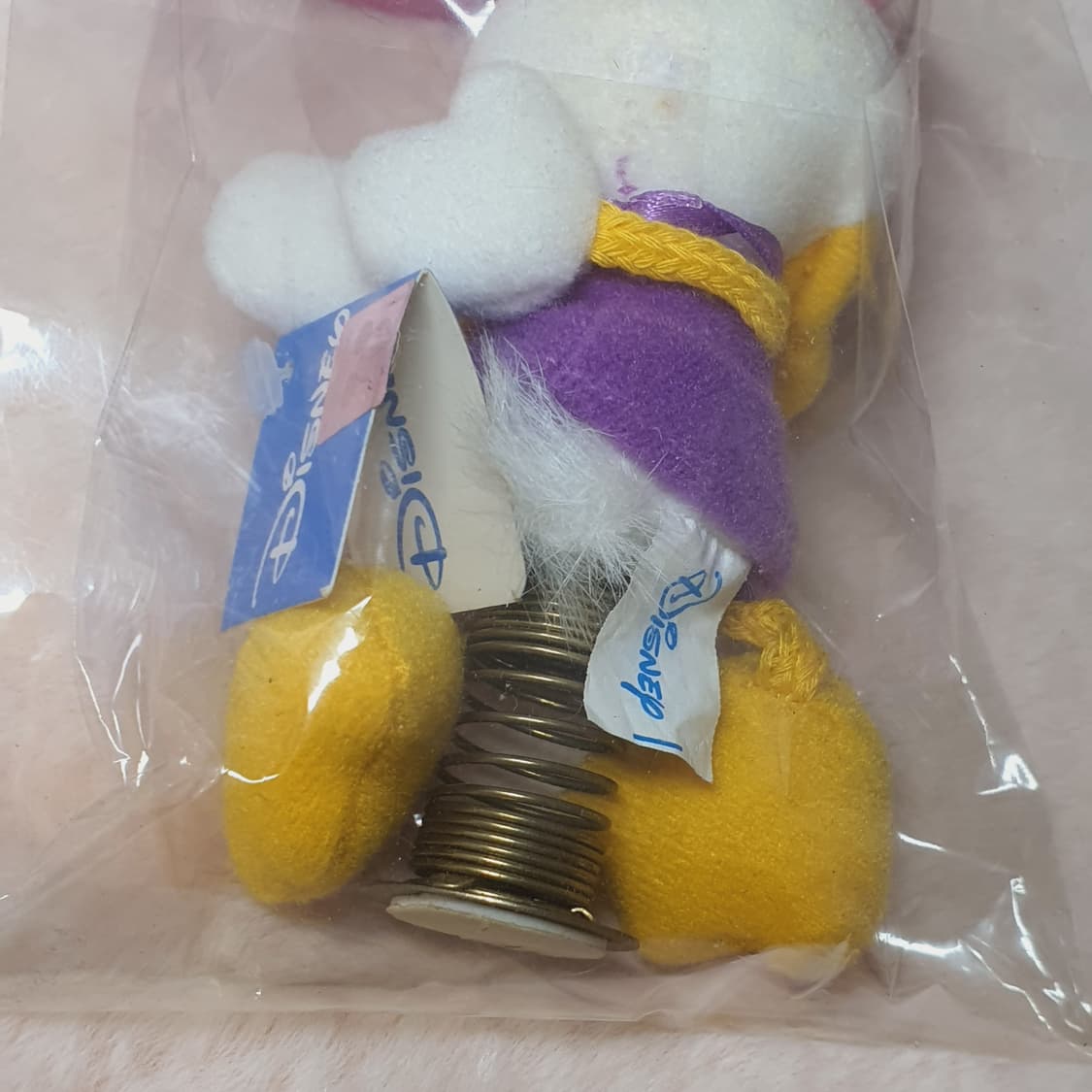 미개봉) 고전 디즈니 데이지덕 스프링 인형 토이 봉제인형 덕 오리 빈티지 상품이미지7