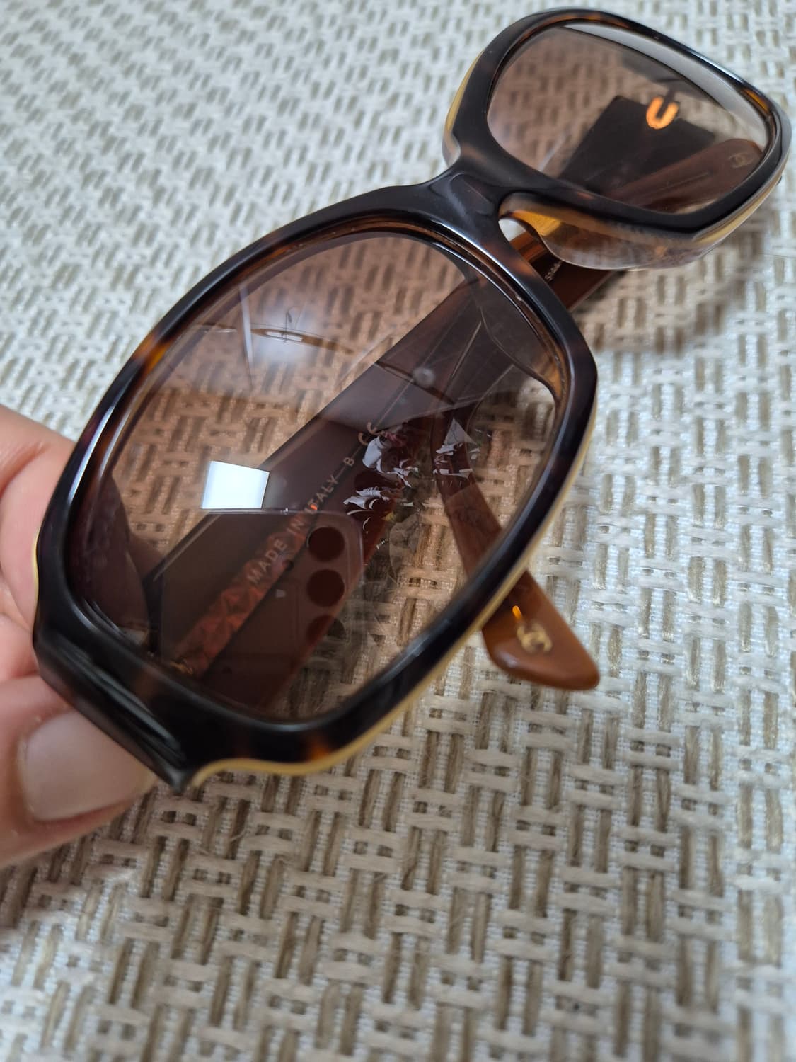 (정품) 샤넬  선글라스 레오파드 선글라스 상품이미지7