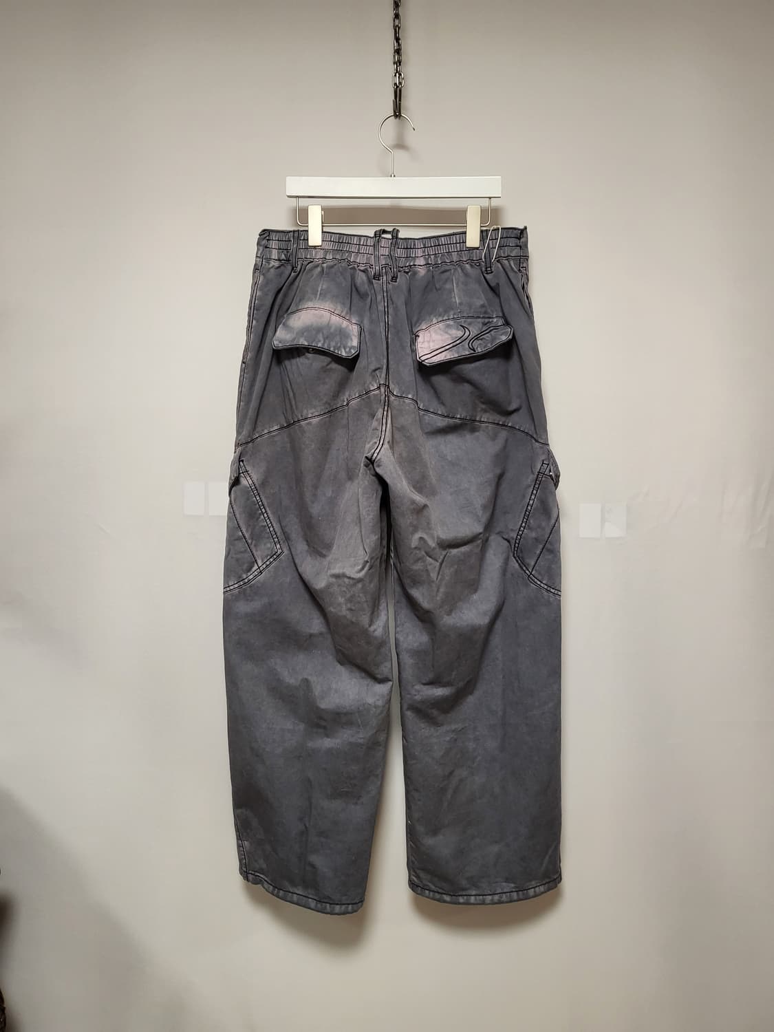 XTONZ 뒷밴딩 워싱 코튼팬츠 상품이미지4