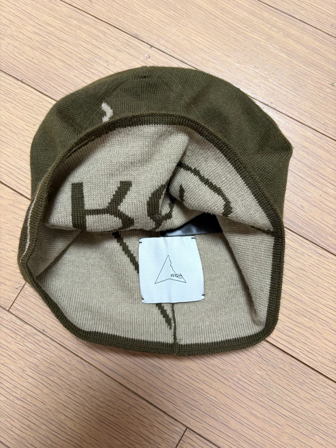 로아 하이킹 비니 로고 다크 그린 상품이미지3