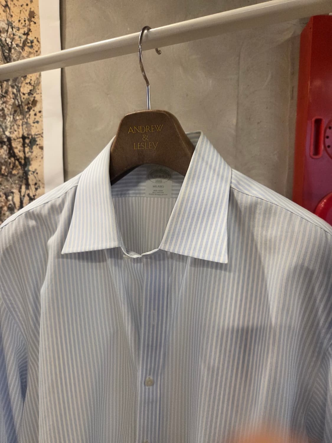 브룩스 브라더스 밀라노핏 드레스셔츠  상품이미지7