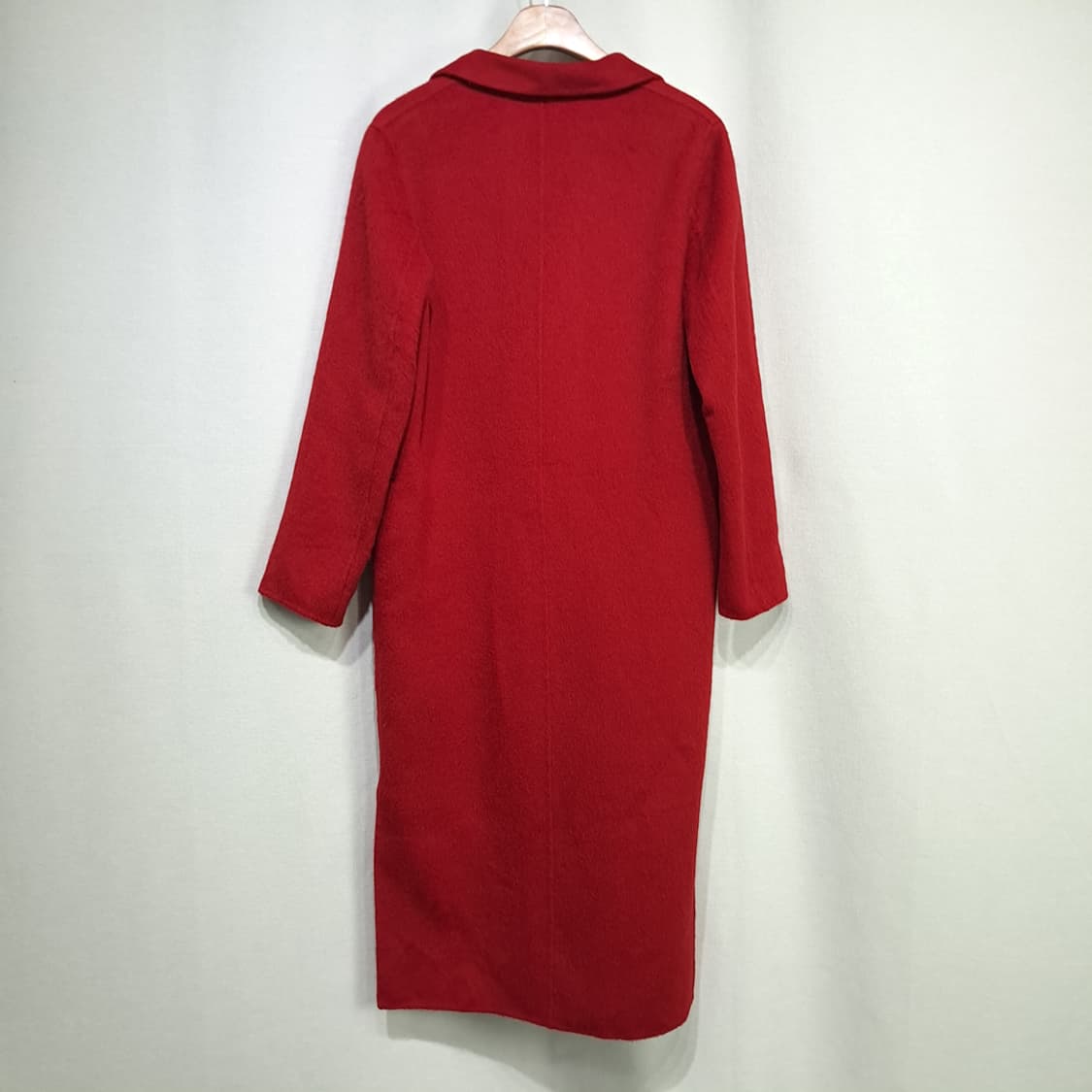 CN939W L 산드로 PARIS 레드 울 롱 코트 상품이미지9