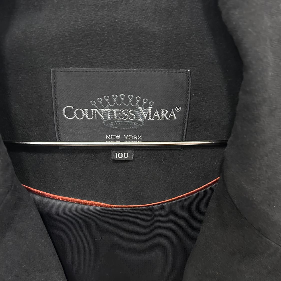 카운티스마라 스트라이프 벨벳 쓰리버튼 블레이져 상품이미지3