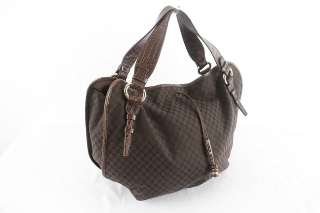 CELINE 다크브라운 패브릭 숄더백 상품이미지1