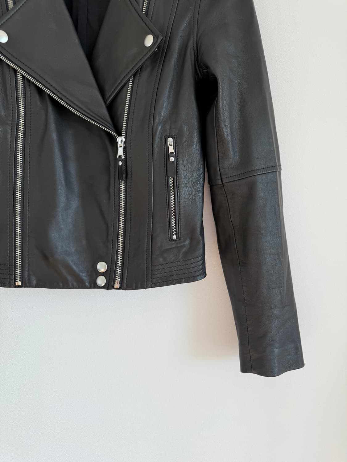 PAIGE 리얼 레더 라이더자켓(TALON ZIP) 상품이미지3