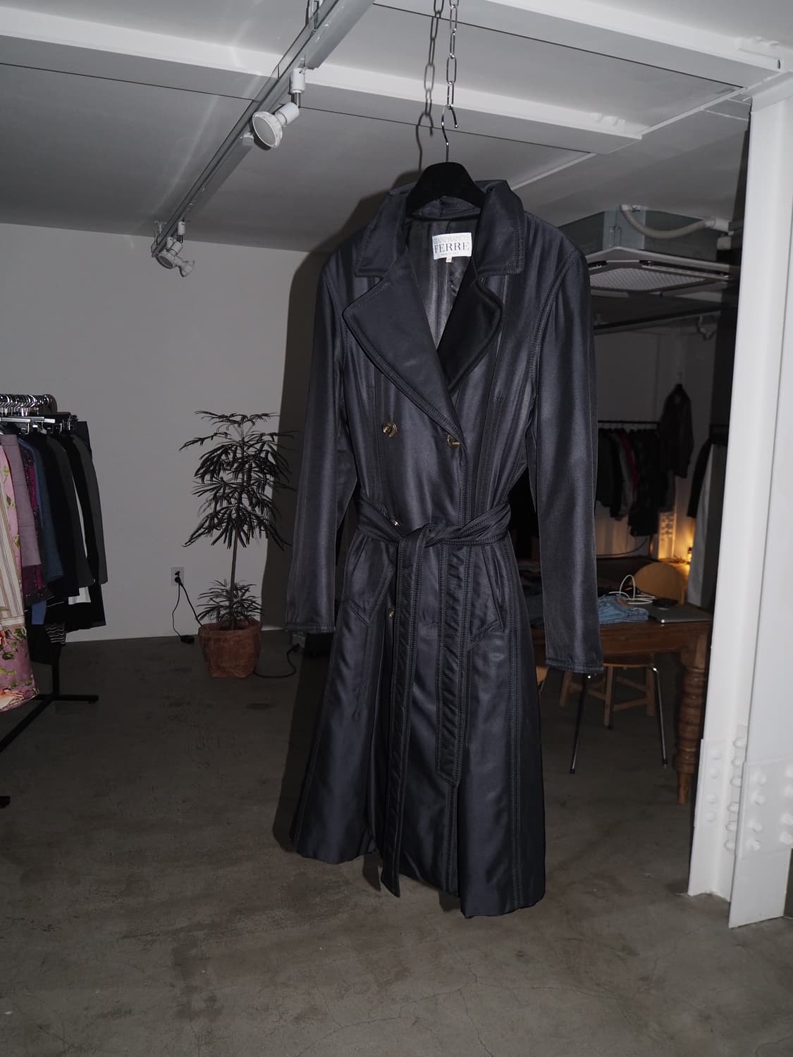GIANFRANCO FERRE nylon/silk coat  상품이미지1