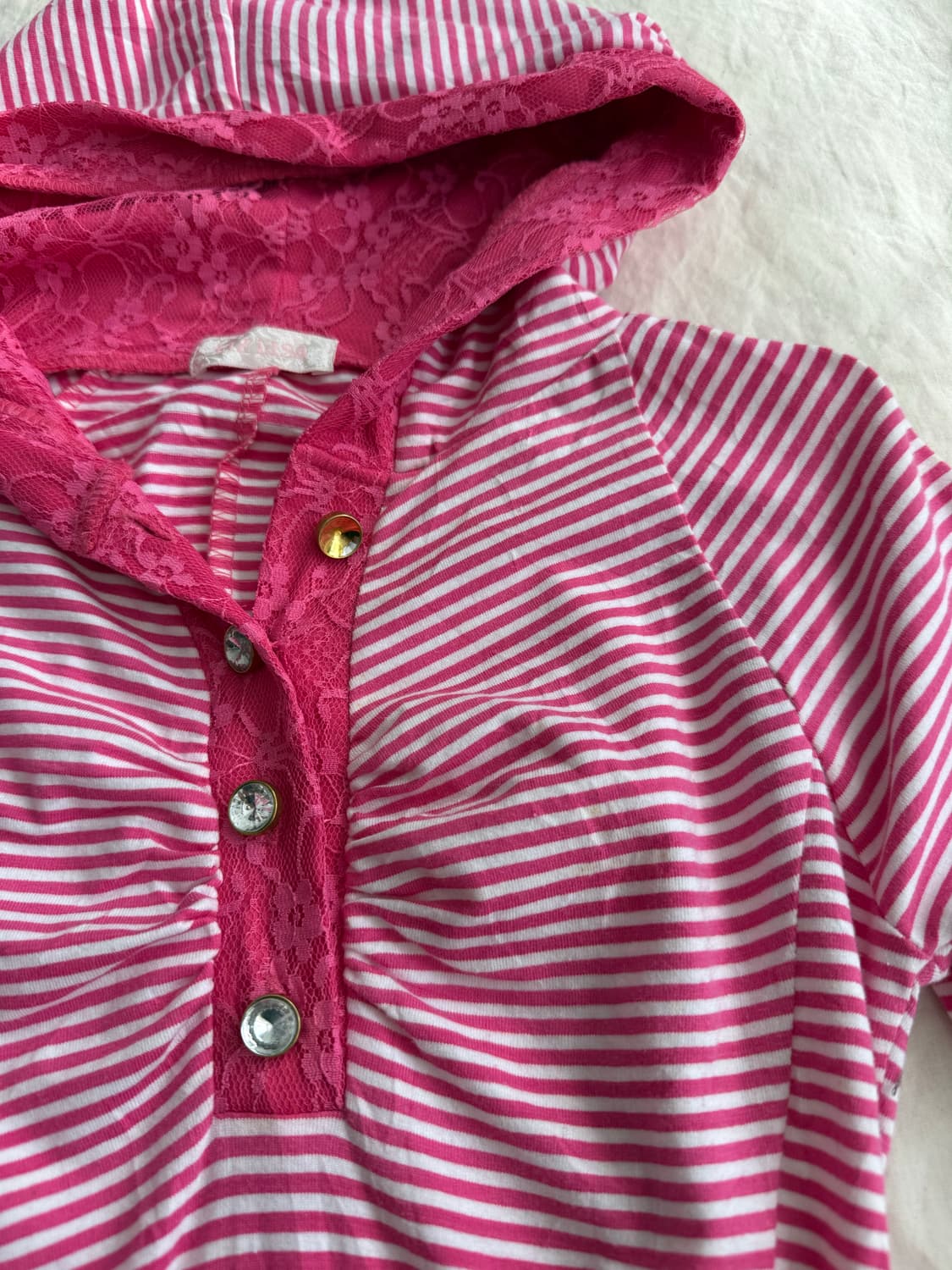 리즈리사 하이틴 갸루 y2k 딱붙 탑 상품이미지3