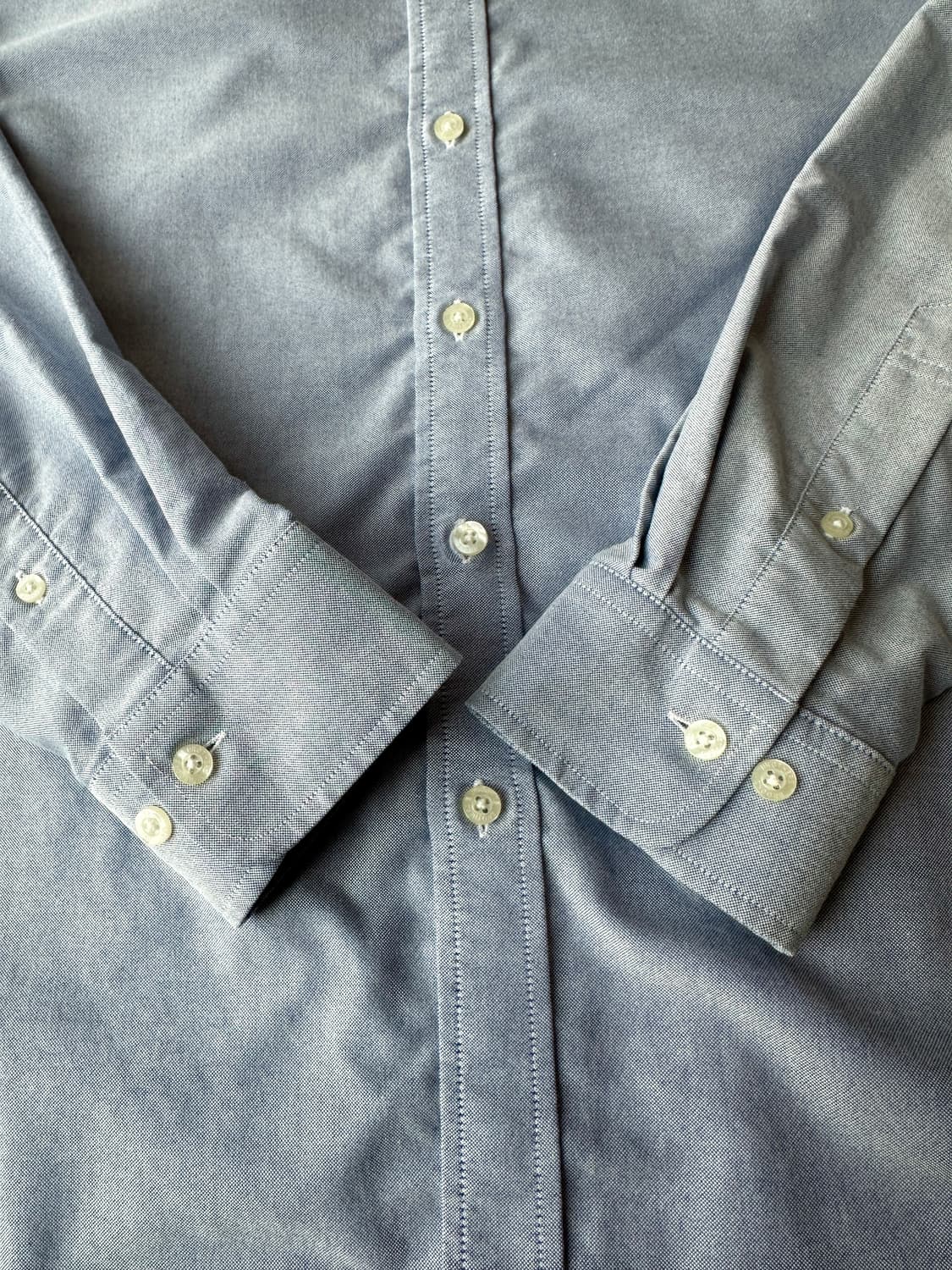 브룩스브라더스 옥스포드 셔츠 블루 105 상품이미지5