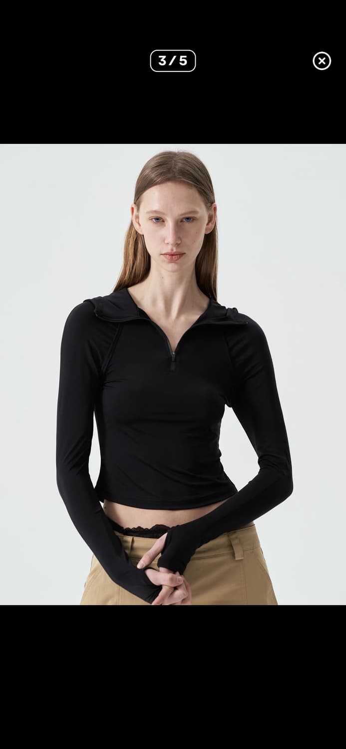 *해외출국으로 판매중단예정* 동령 HOODED JERSEY TOP저지탑 상품이미지4