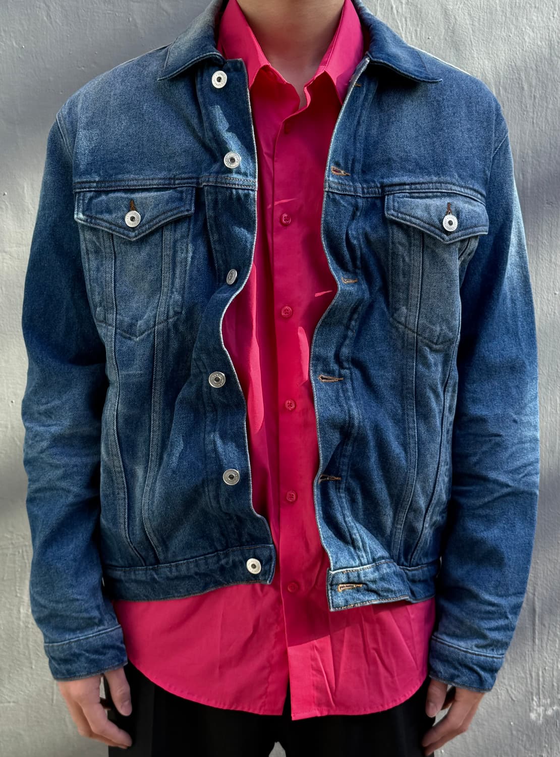 와이프로젝트 와이어 데님자켓 상품이미지1