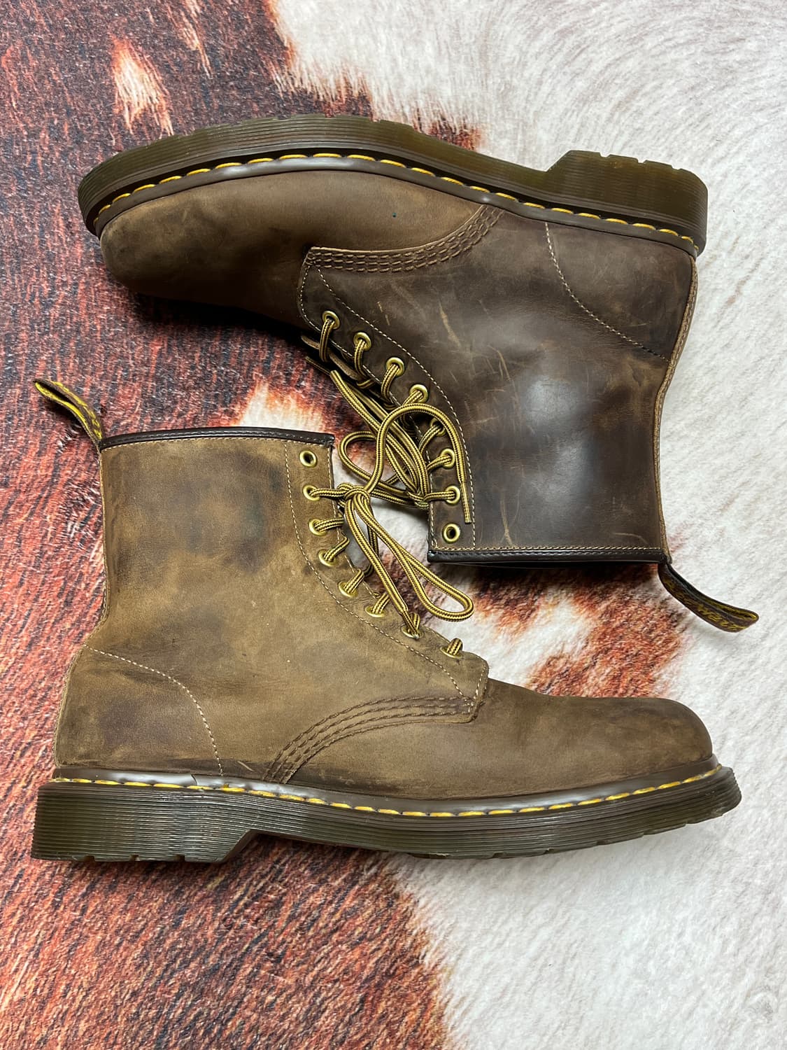 [43] 닥터마틴 1460 크레이지호스 8홀 워커 브라운 상품이미지2