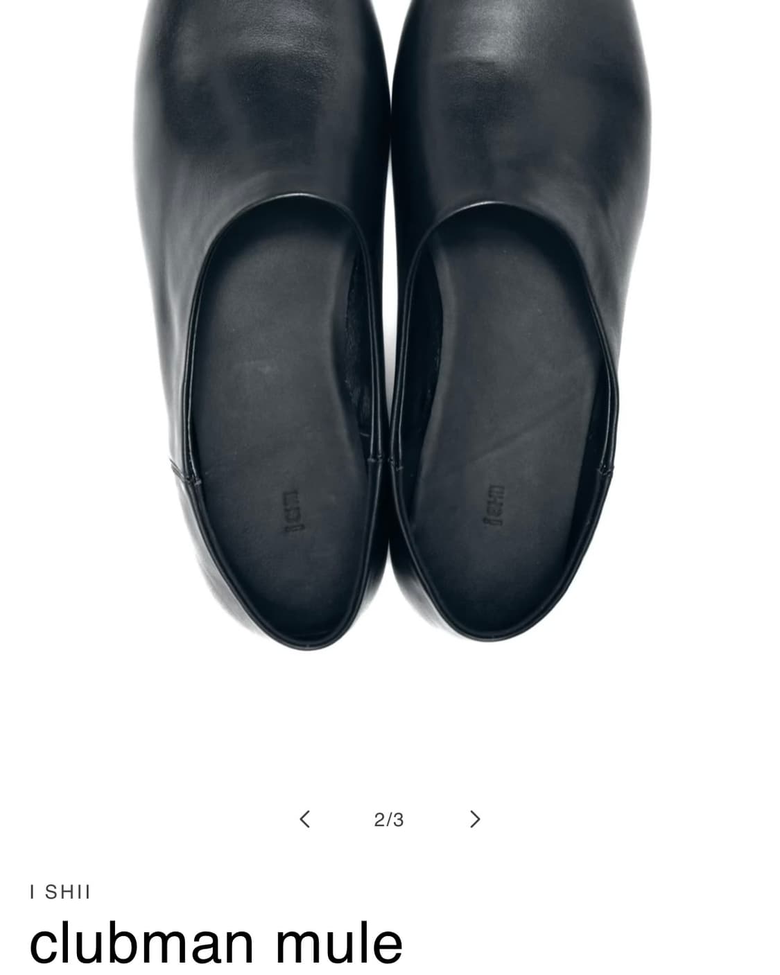 ishii clubman mule 41 사이즈 상품이미지2