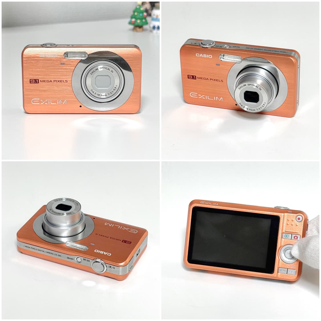 카시오 엑슬림 Z85 오렌지 빈티지디카 상품이미지2