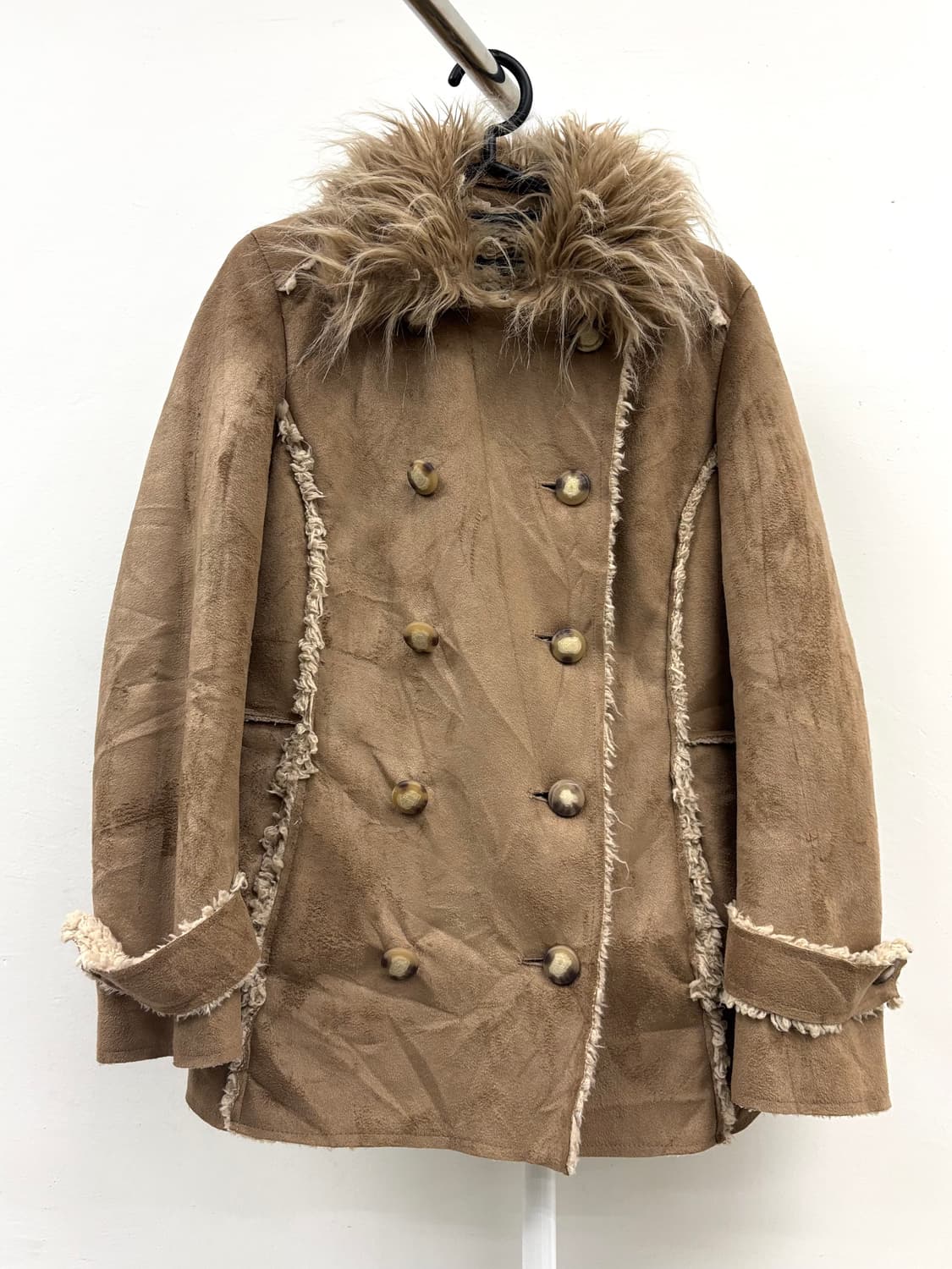 빈티지 브라운 무스탕 자켓 상품이미지6