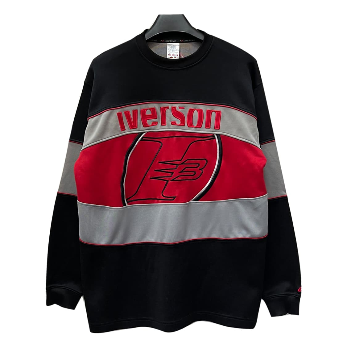 리복 x 앨런 아이버슨 바스켓볼 트랙 맨투맨 L~XL급 상품이미지1