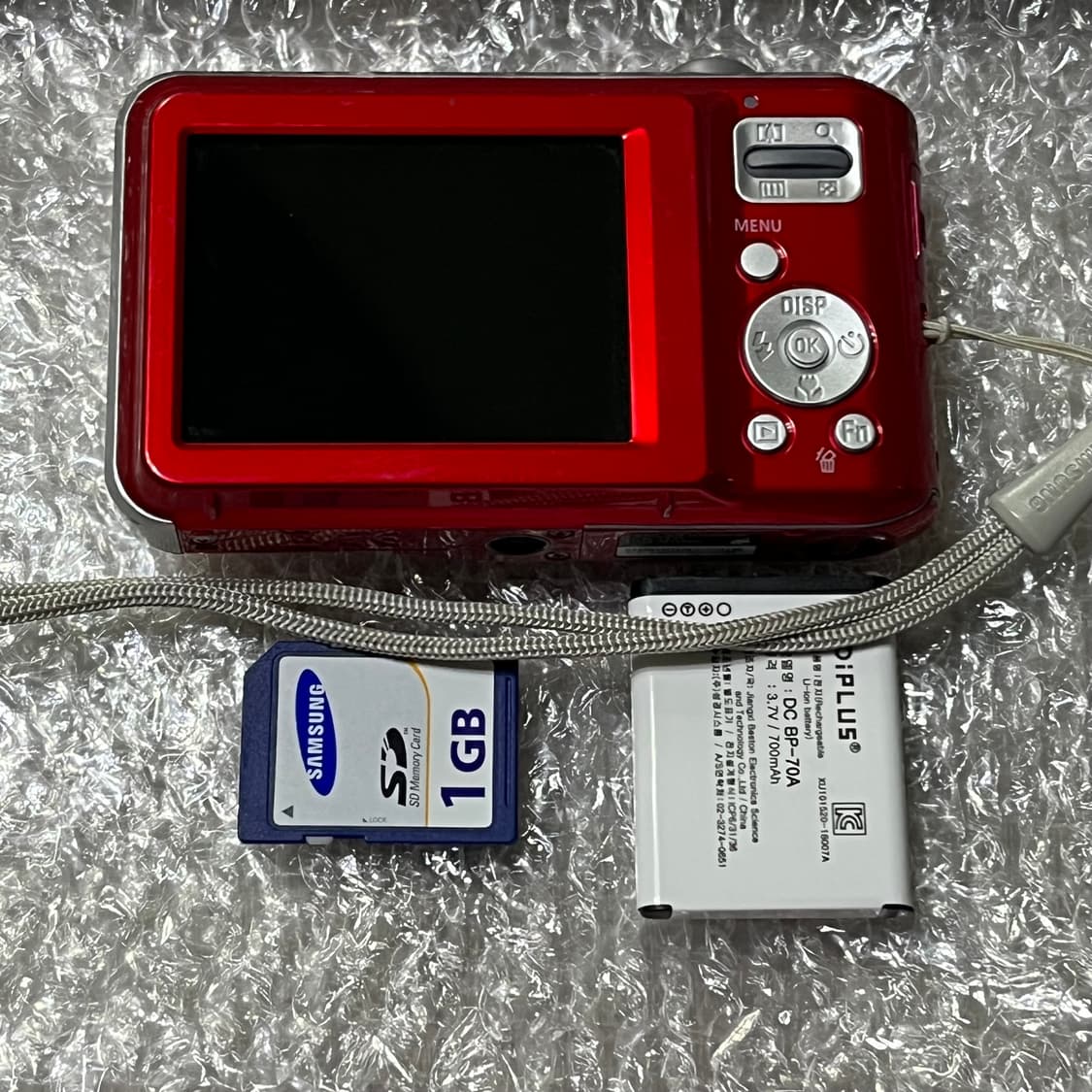 삼성 Y2K 빈티지 레트로 디카 디지털 레드 카메라 VLUU ES65 상품이미지2