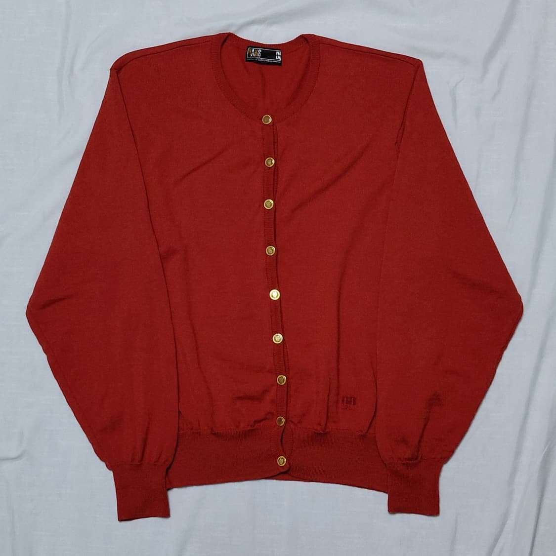 [정품] 빈티지 닥스(DAKS) 금장 버튼 울 가디건 (M사이즈) 상품이미지1