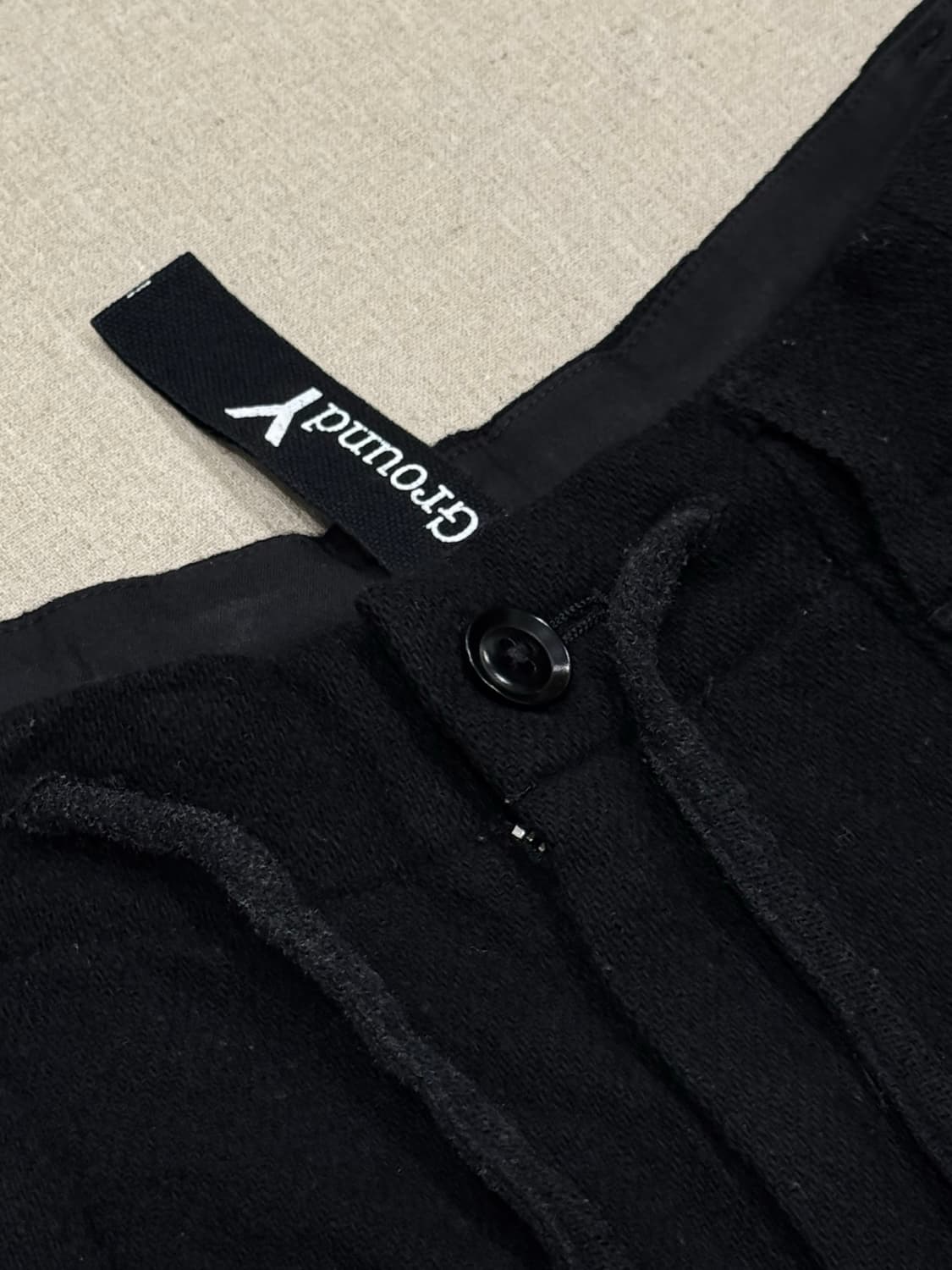 요지야마모토 18aw 개버딘 하카마 벌룬 팬츠 상품이미지7