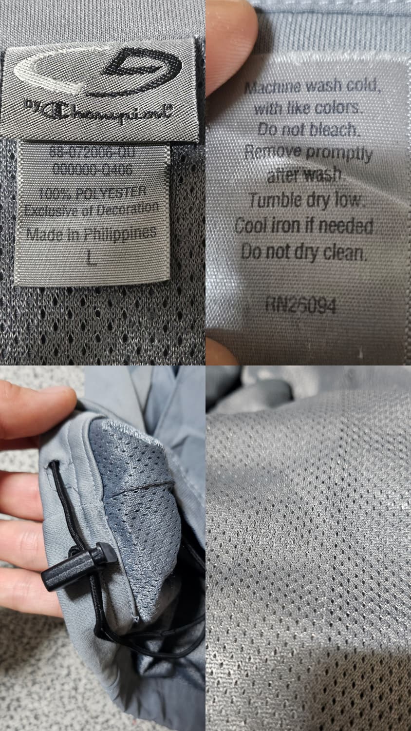 [L] 챔피언 Champion FBI 바람막이 집업 자켓 상품이미지3