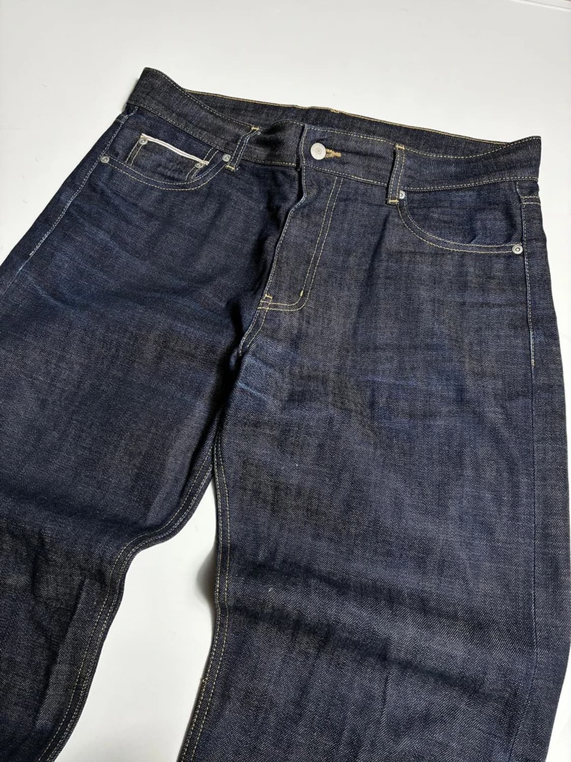 유니폼브릿지 19FW 생지 데님 팬츠 R1640 상품이미지2