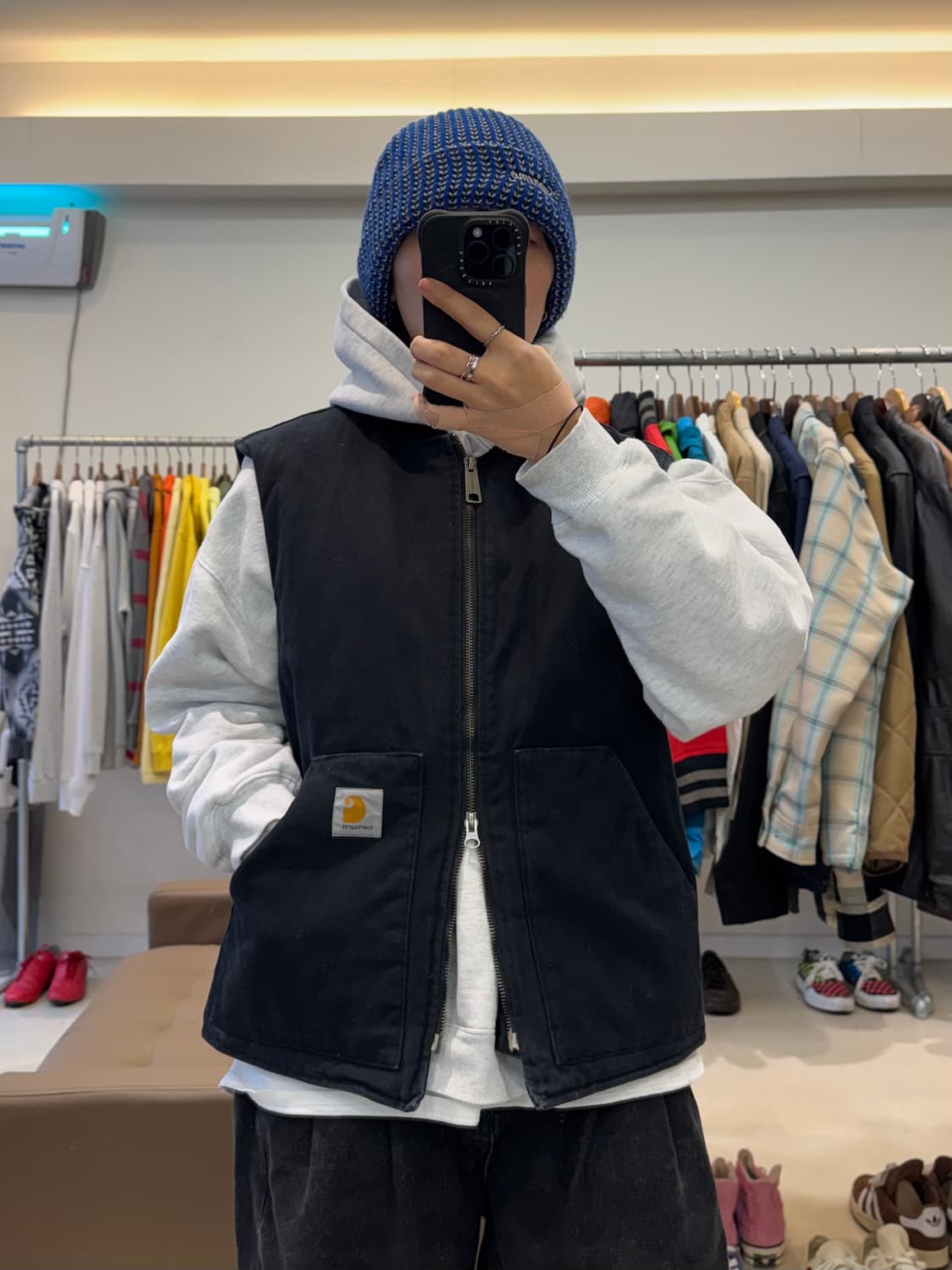 칼하트 투웨이 덕 캔버스 워크 베스트 상품이미지6