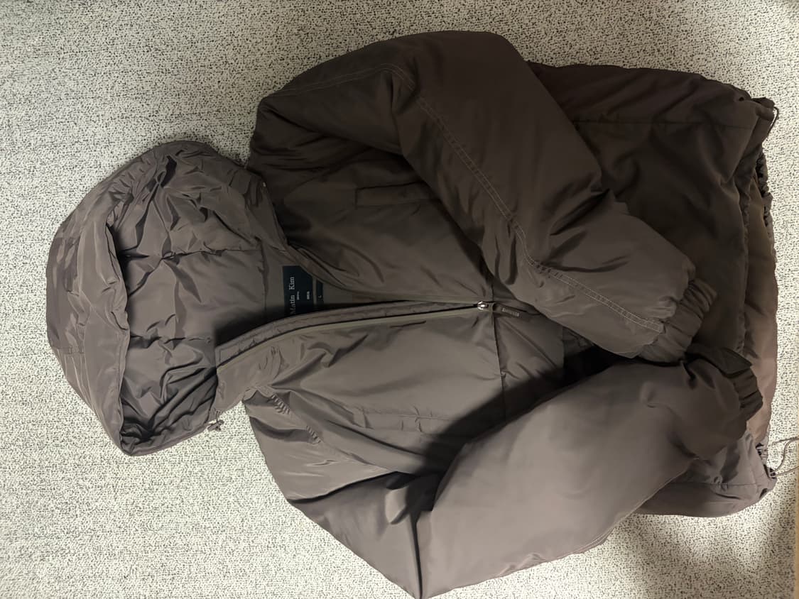 마땡킴 아노락 패딩 브라운 L 상품이미지2