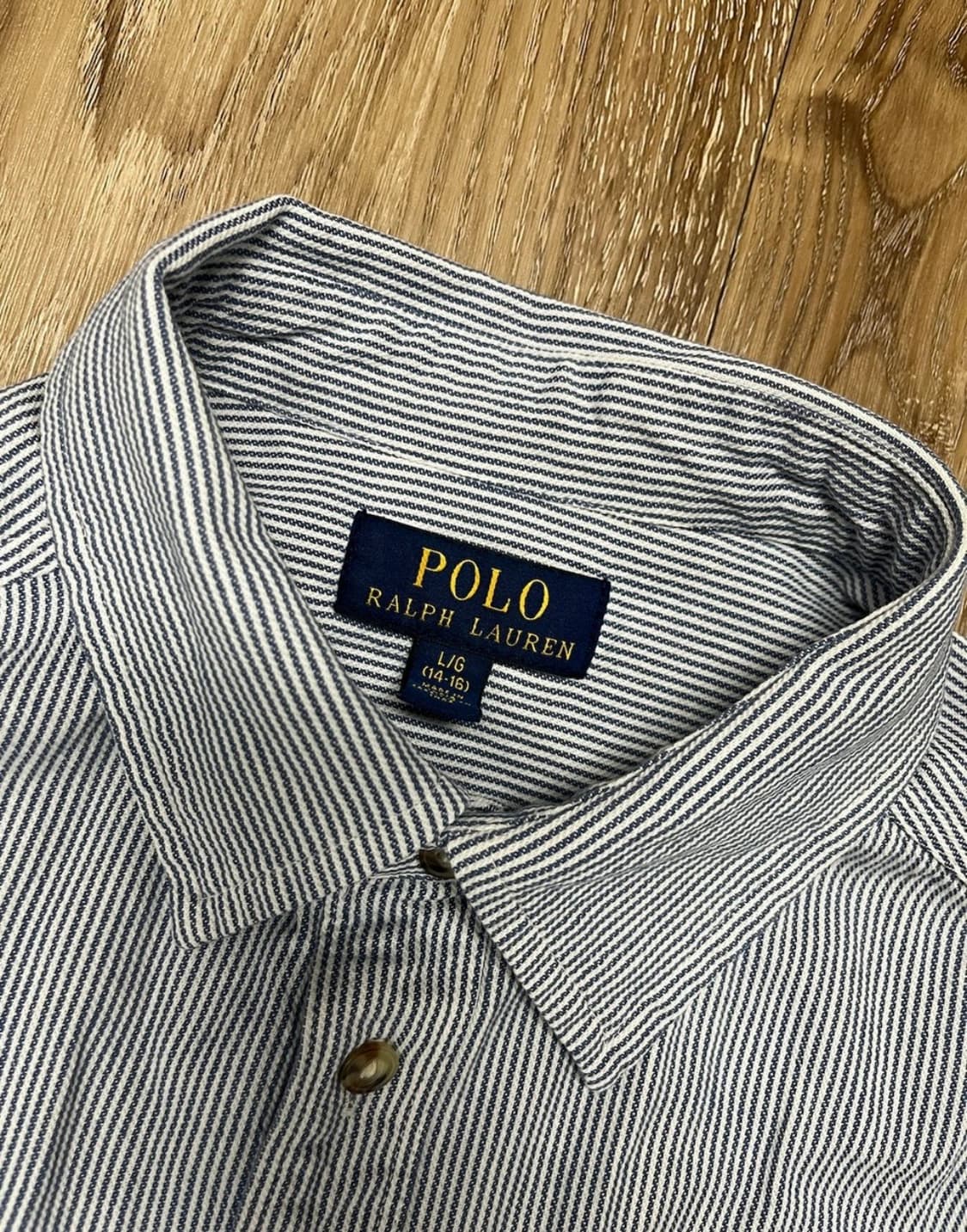 폴로 랄프로렌 포켓 셔츠 보이즈 상품이미지3